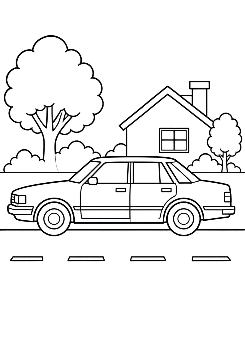 Car and Motorbikes Colouring Book 🚗🏍️