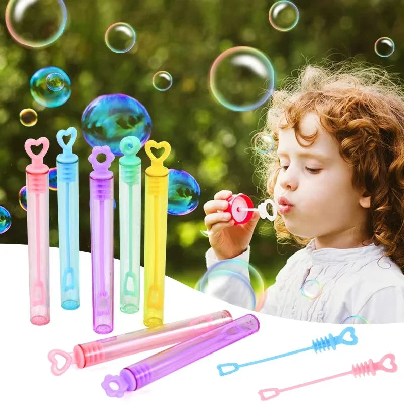 Bubble Blowing Love Colored Test Tube Party Toys