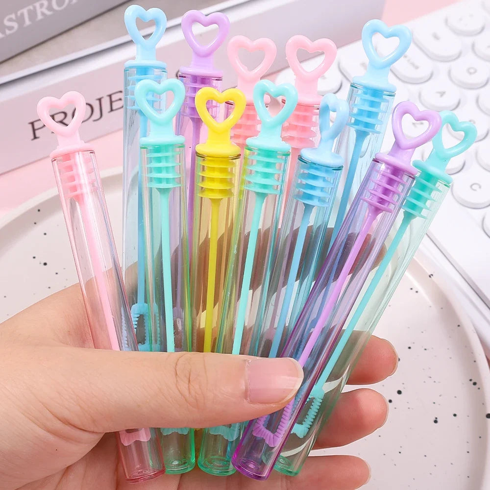 Bubble Blowing Love Colored Test Tube Party Toys