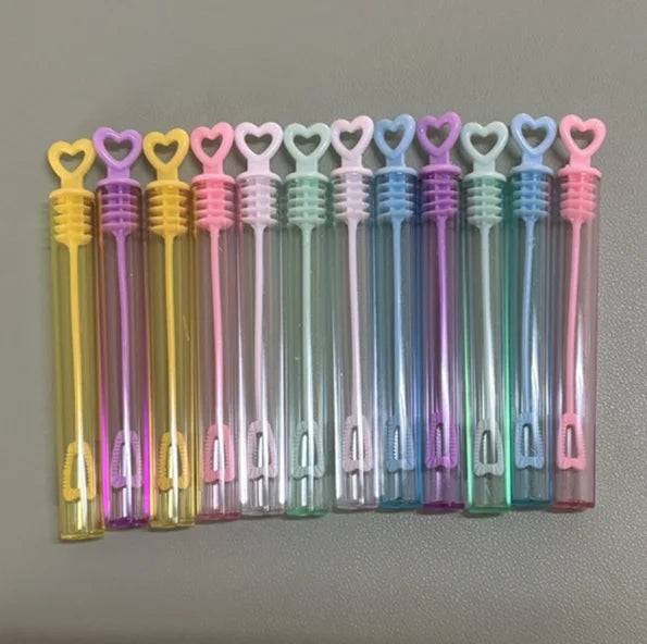 Bubble Blowing Love Colored Test Tube Party Toys