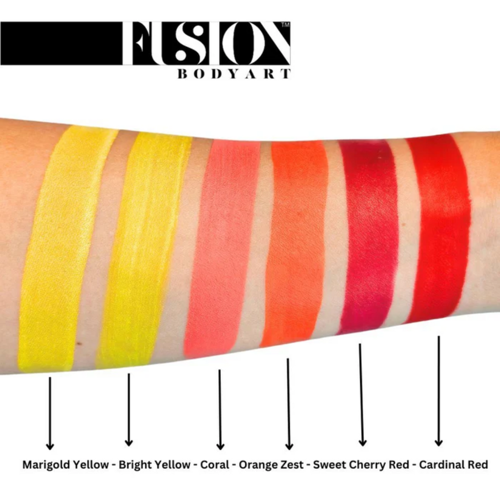 Fusion Body Art Orange Zest Face Paint – 32g