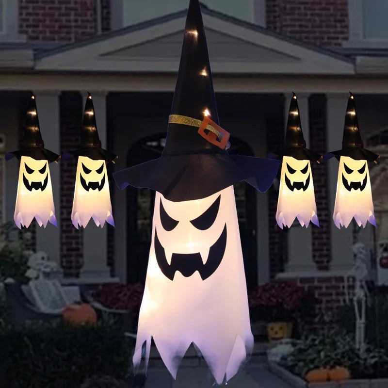 Glowing Ghost Hat Lanterns