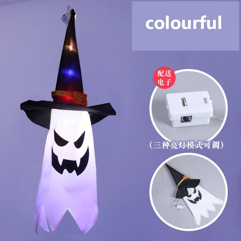 Glowing Ghost Hat Lanterns