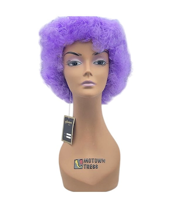 Hairaisers Halloween Costume Party Afro Wig 388A Lilac