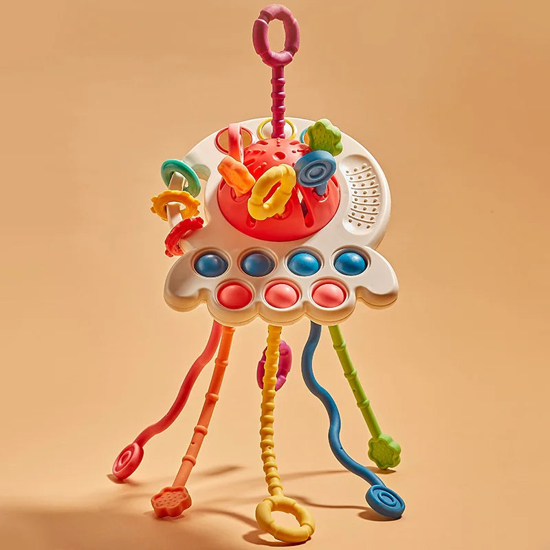 Montessori Pull String Educational Toy