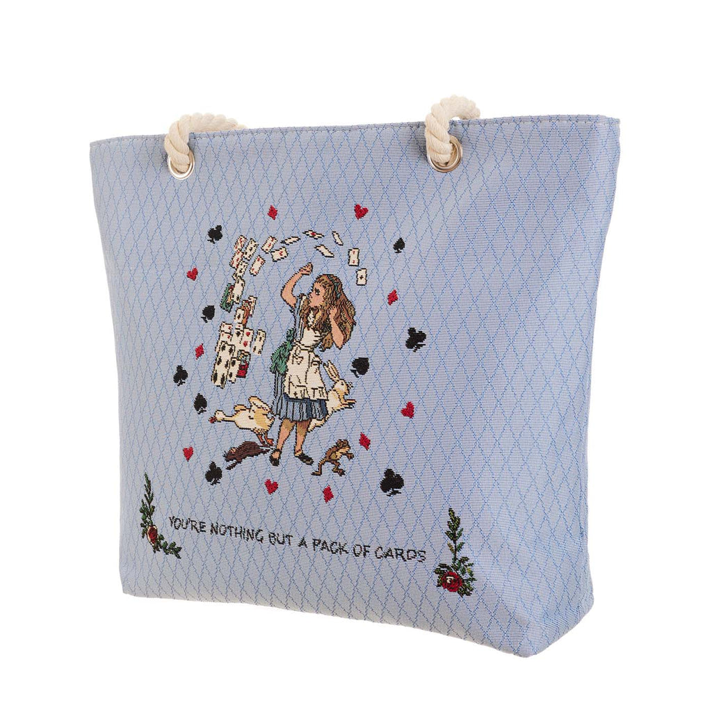 Alice in Wonderland Tea Party - Rope Tote