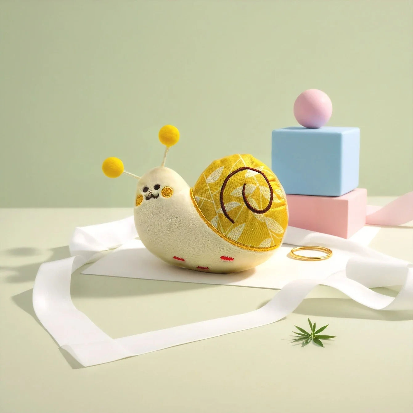 Snail Shaped Dog Plush Toy