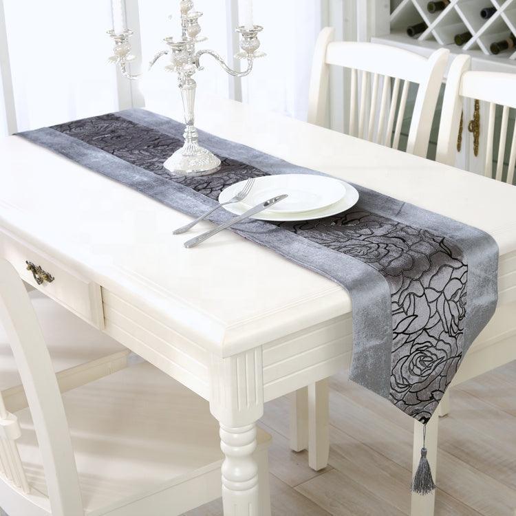 Multiple Design Party Christmas Wedding Velvet Table Runner