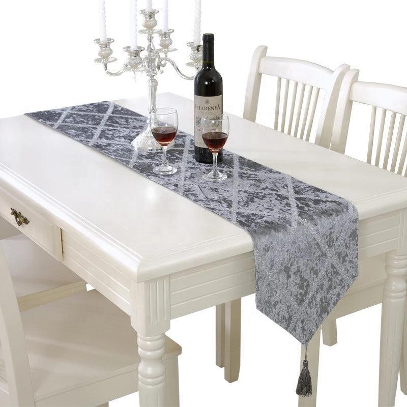 Multiple Design Party Christmas Wedding Velvet Table Runner
