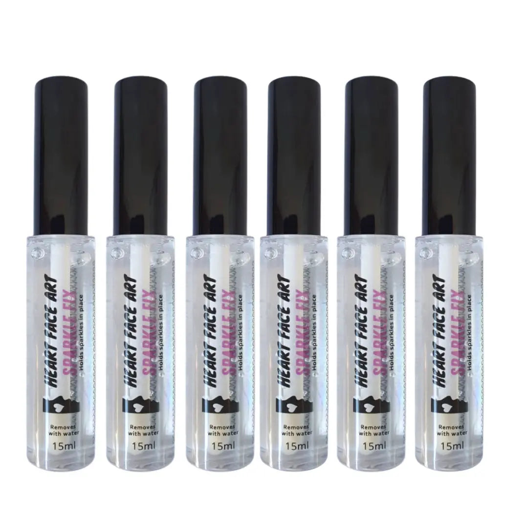 Heart Face Art Sparkle Fix Gel – Pack of 6