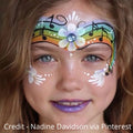 Musical Notes Face Painting Stencil