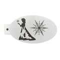 Frozen Wonder Face Painting Stencil