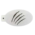 Claw Marks Face Painting Stencil