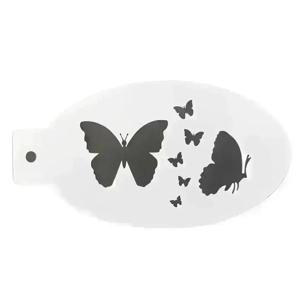 Butterflies 2.0 Face Painting Stencil