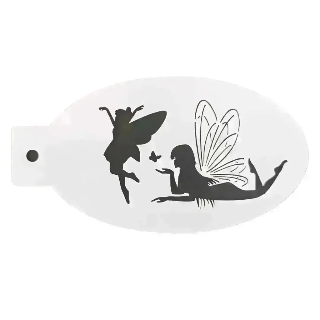 Fairies Face Painting Stencil