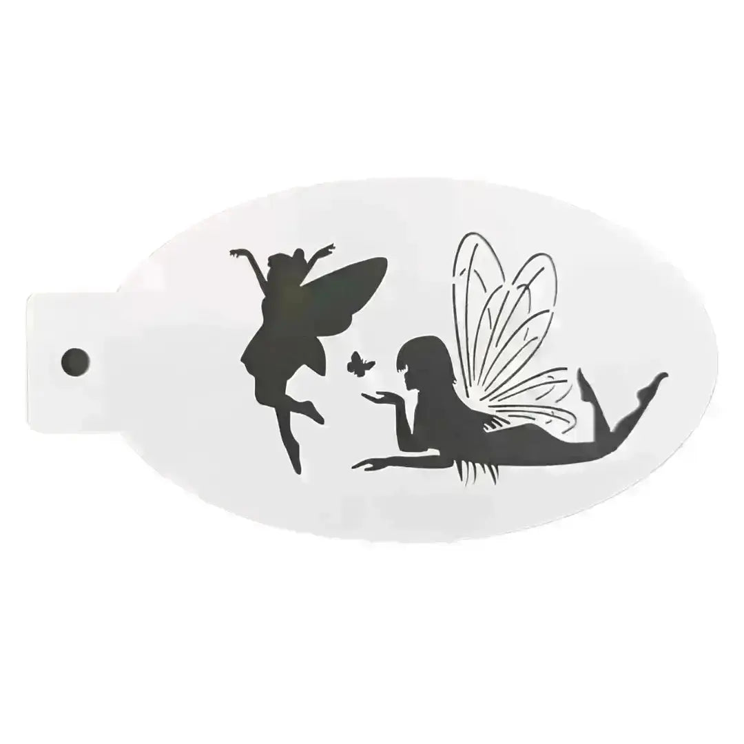 Fairies Face Painting Stencil