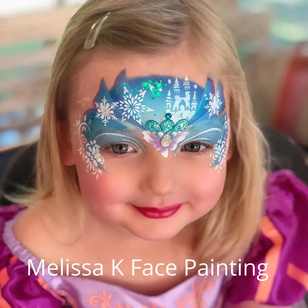 Magic Castle Face Painting Stencil