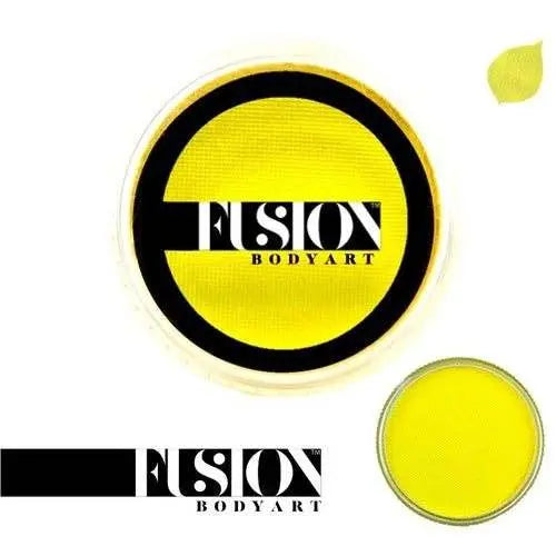 Fusion Body Art Bright Yellow Face Paint – 32g