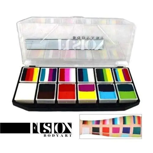 Fusion Body Art Carnival Face Painting Palette