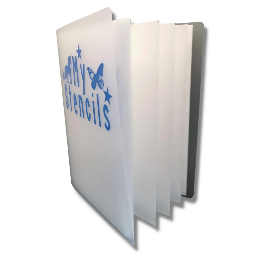 Stencil Storage Album – Holds up to 40 Stencils