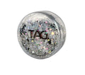 TAG Body Art Holographic Silver Chunky Glitter – 10g