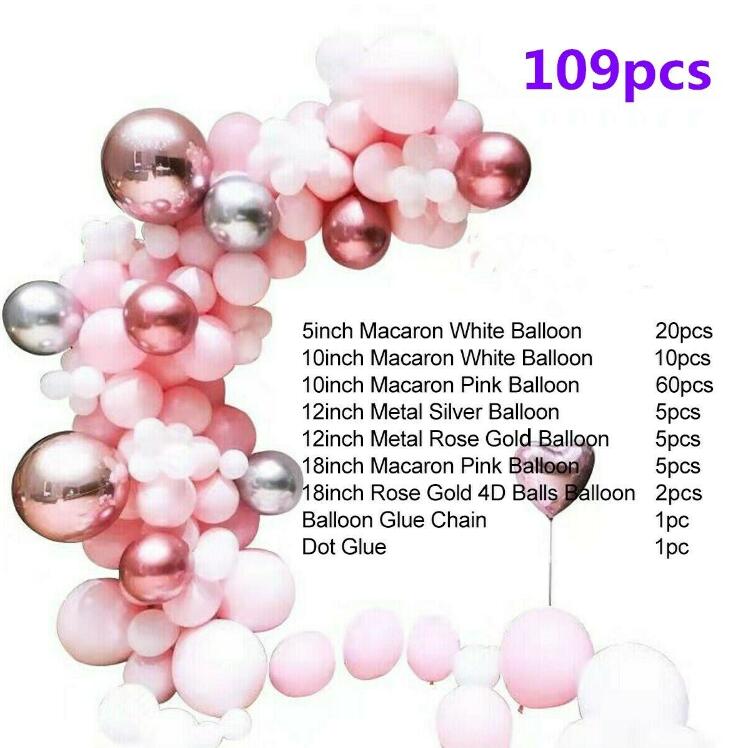 Balloon Garland Arch Kit – Wedding, Birthday & Baby Shower Décor