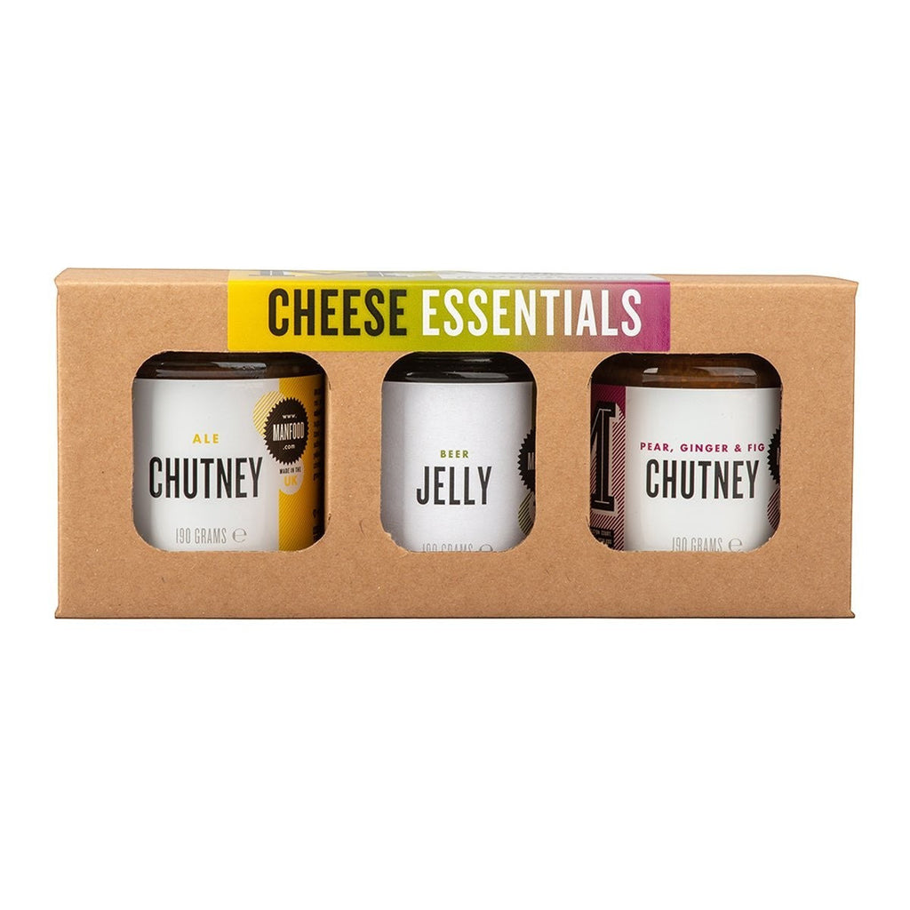 Manfood Cheese Essentials Chutney and Jelly Gift Set