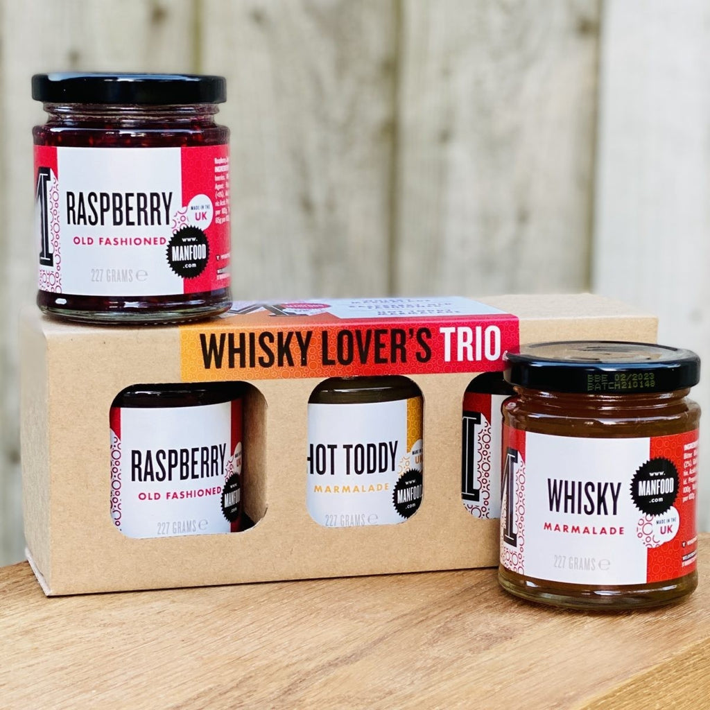 Manfood Whisky Lover's Trio Marmalade Gift Set
