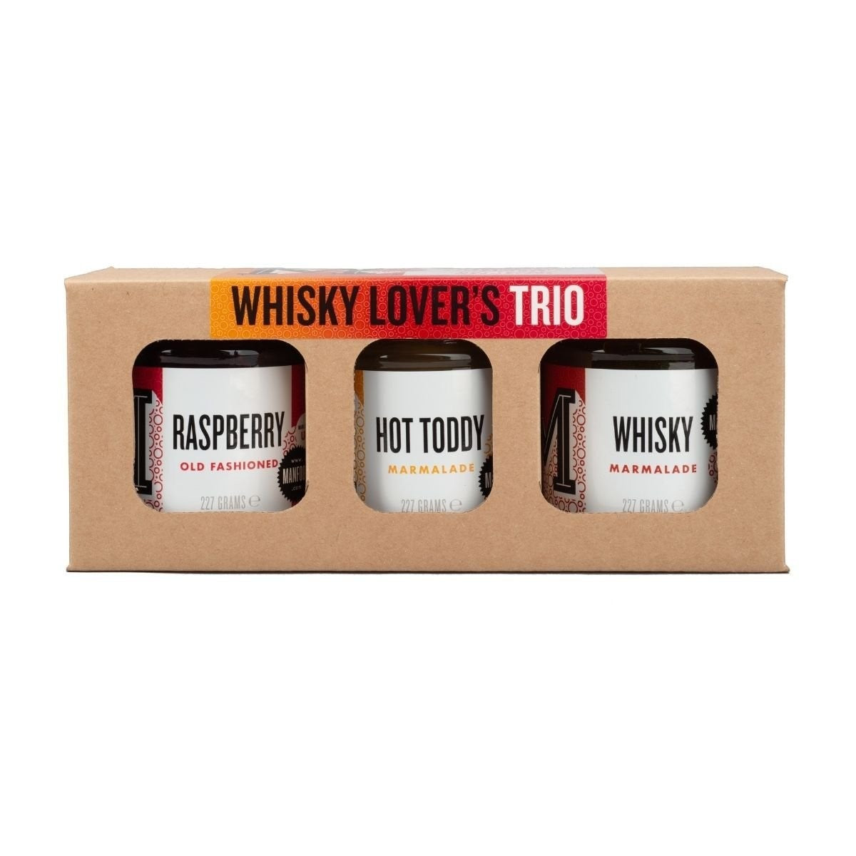 Manfood Whisky Lover's Trio Marmalade Gift Set