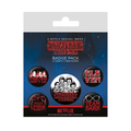 Stranger Things Pin-Back Buttons 5-Pack Characters
